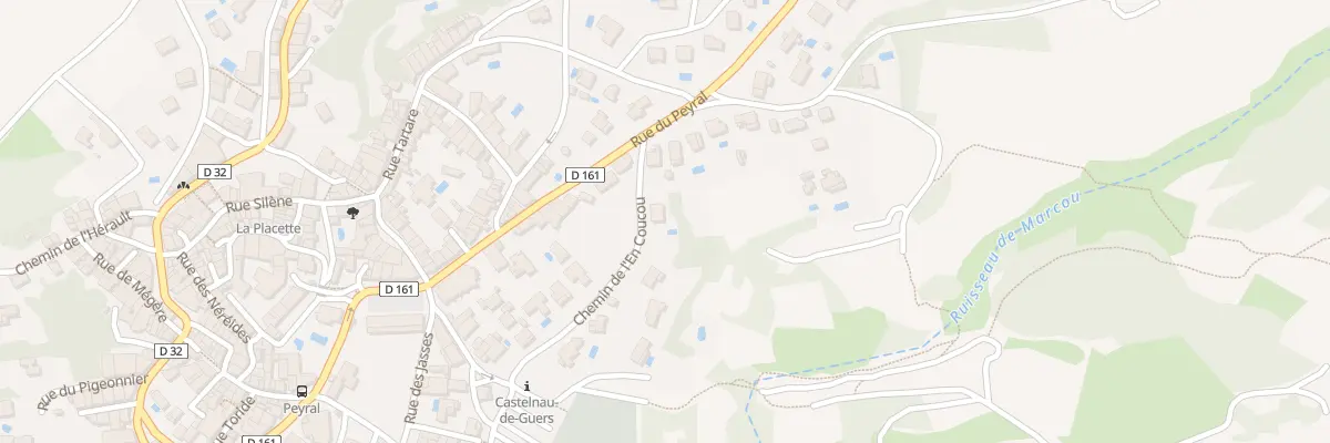 Plan du 26 Che de l’En Coucou à Castelnau-de-Guers