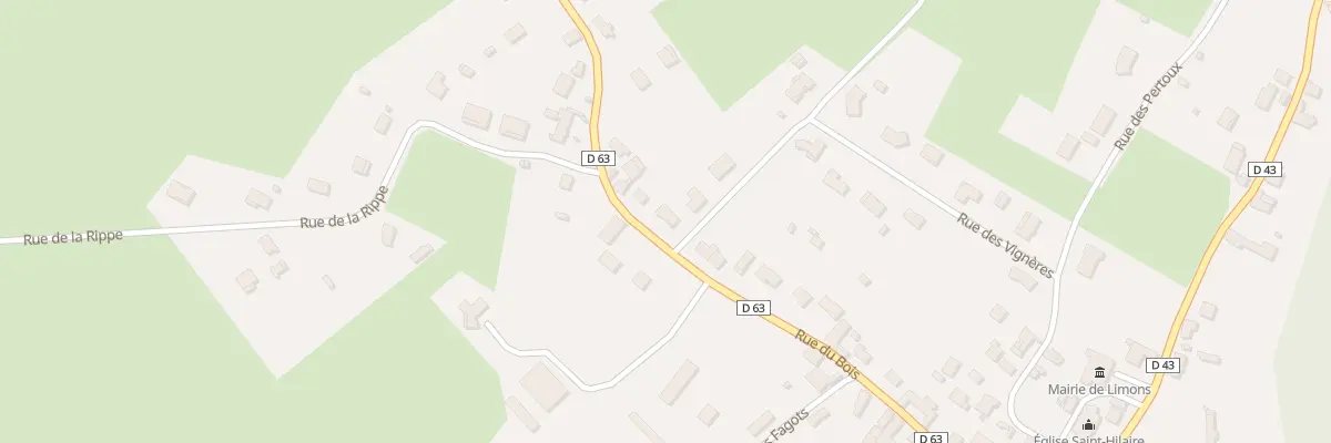 Plan du 24 Rue du Bois à Limons
