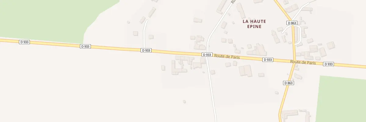 Plan du 391 Rte de Paris à L’Épine-aux-Bois