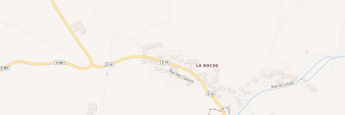 Plan du 241 Rte des Fontaines à Lajo