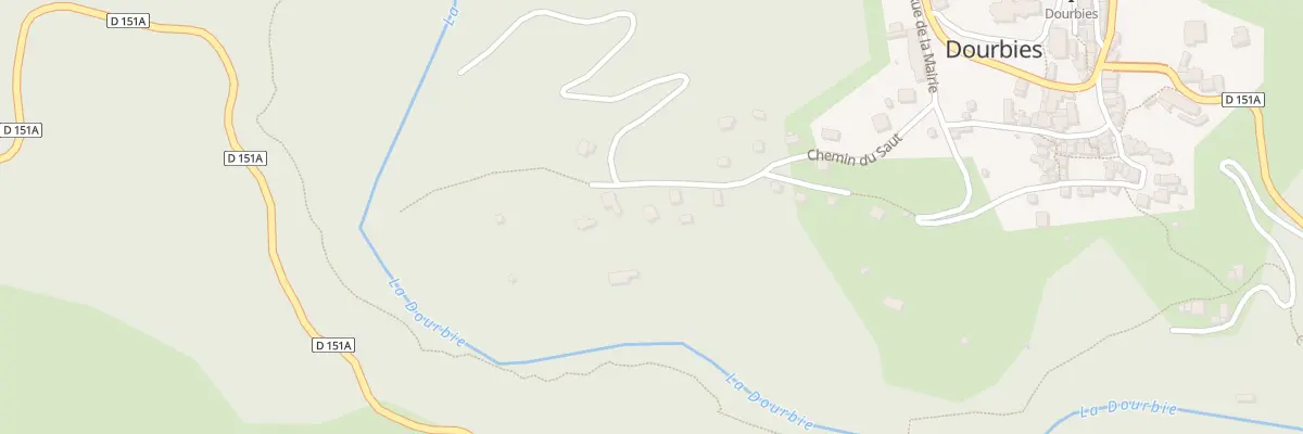 Plan du 5532 Le Village à Dourbies