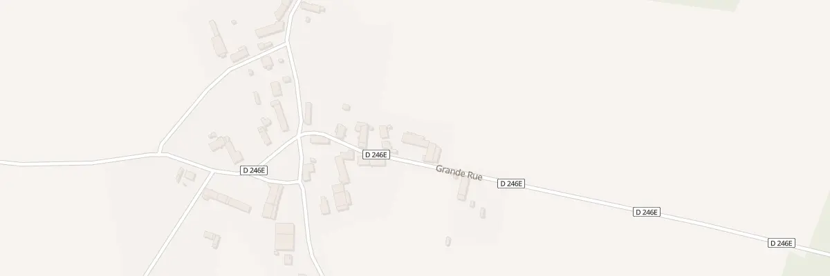 Plan du 2 Rue Grande Rue à Villeneuve-la-Lionne