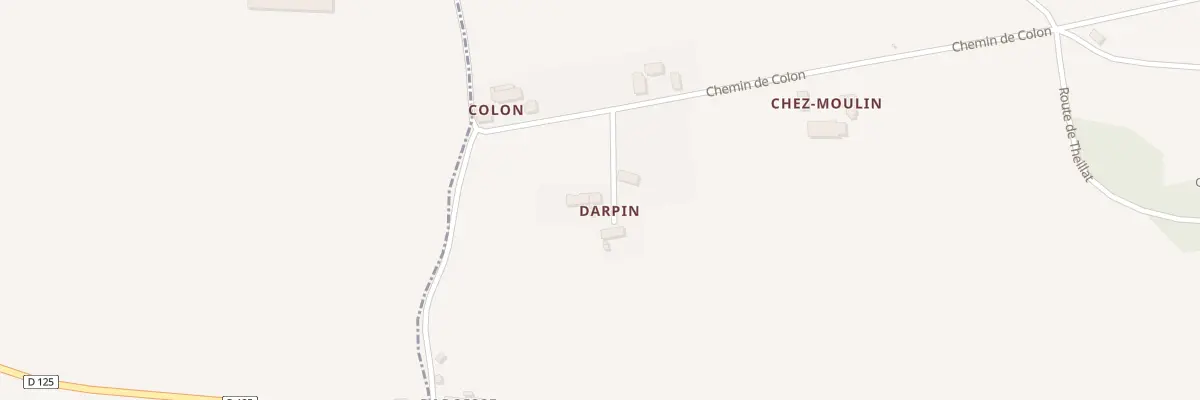 Plan du 10 Imp de Darpin à Sanssat