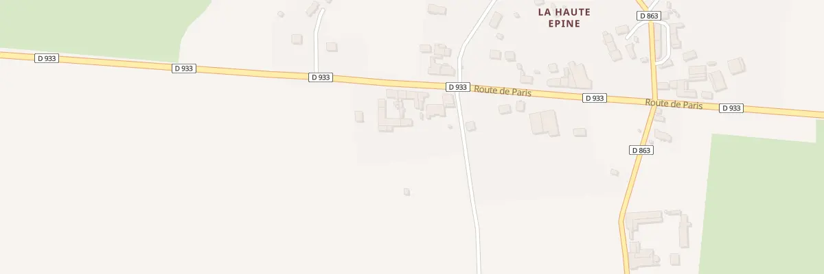 Plan du 387 Rte de Paris à L’Épine-aux-Bois