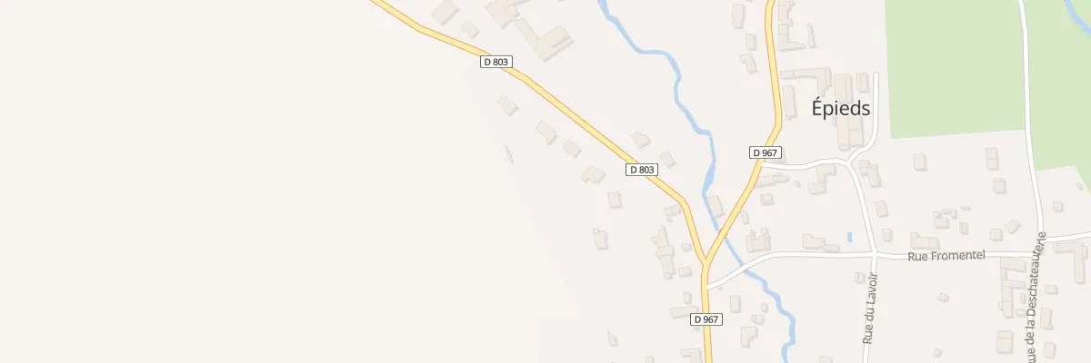 Plan du 11T Rte de Brécy à Épieds