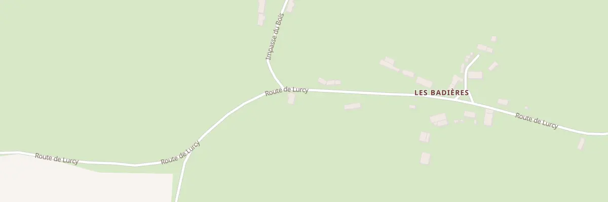 Plan du 36 Les Badieres à Saint-Franchy