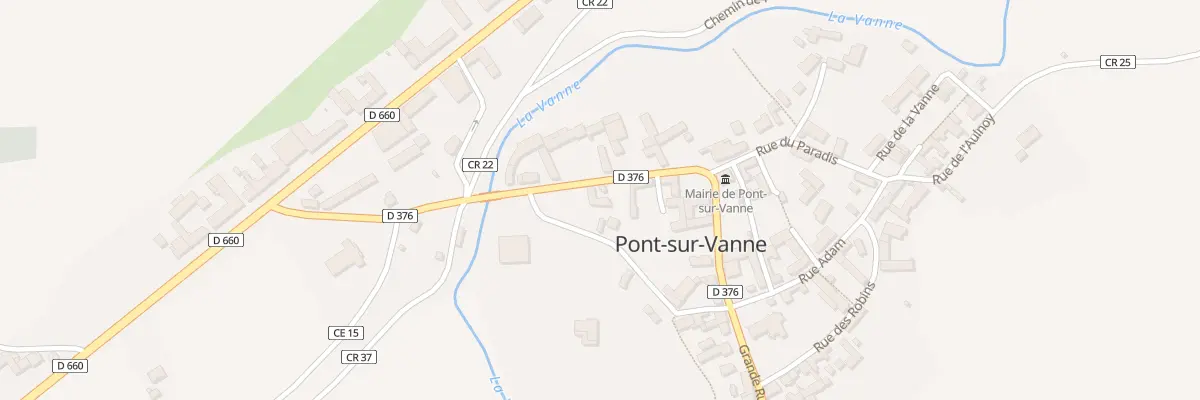 Plan du 4 Gr Grande Rue à Pont-sur-Vanne