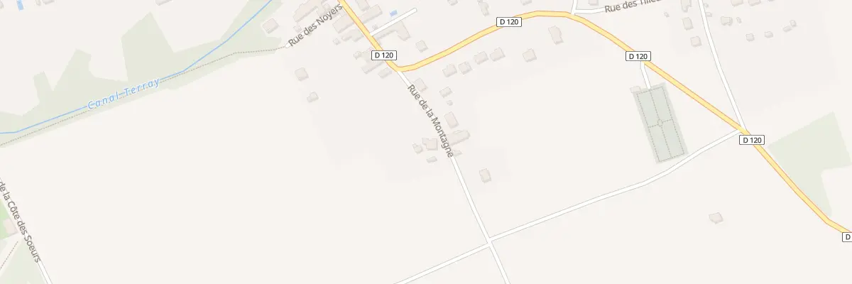 Plan du 4 Rue de la Montagne à La Motte-Tilly