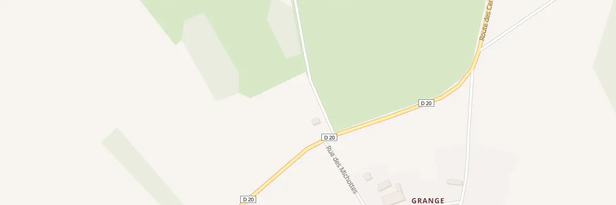 Plan du 1 Che des Chataigniers à Dixmont