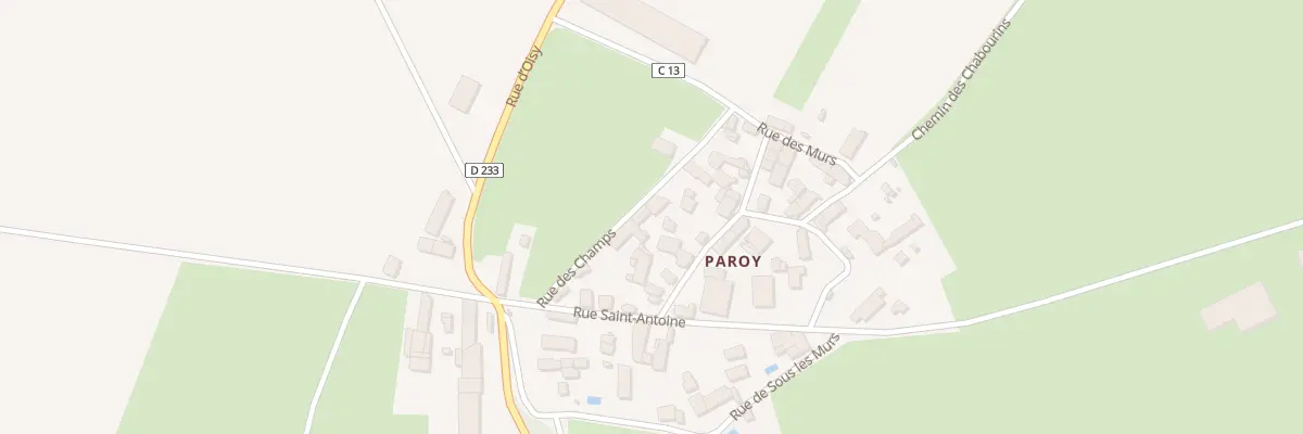 Plan du 5 Rue Sainte Anne à Oisy