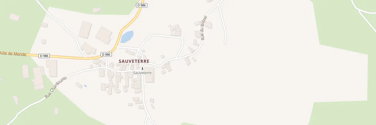 Plan du 5248 Sauveterre à Gorges du Tarn Causses