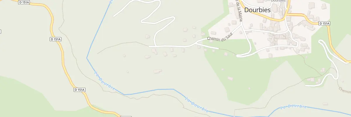 Plan du 5513 Le Village à Dourbies