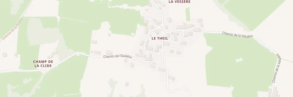 Plan du 105A Le Theil à Saint-Jean-des-Ollières
