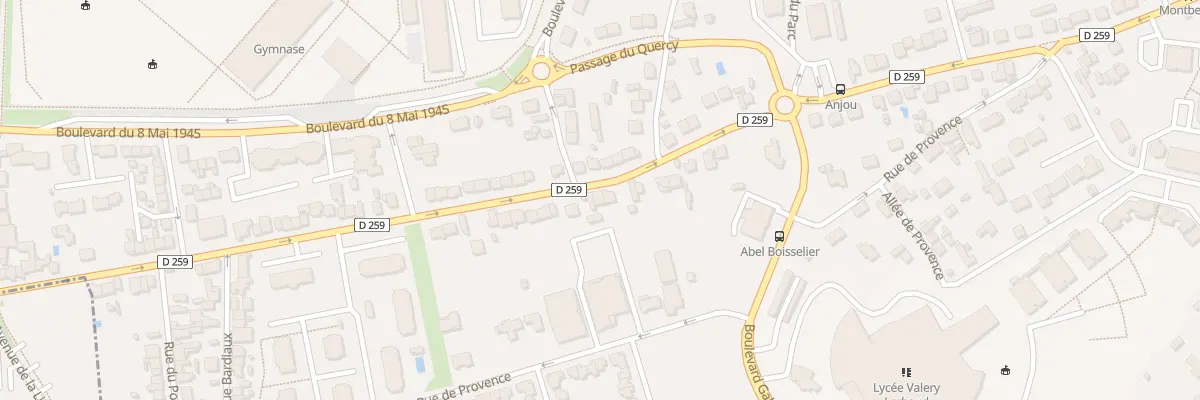 Plan du 99B Av General Leclerc à Cusset