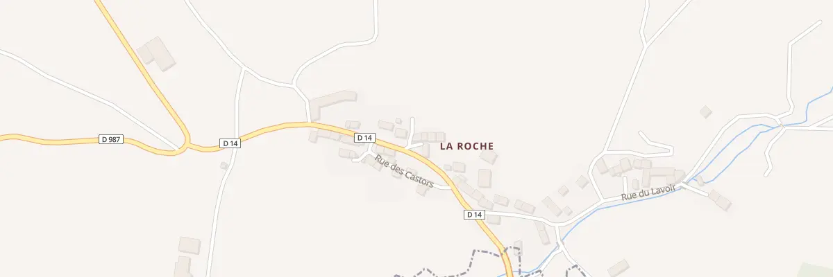 Plan du 5067 La Roche à Lajo
