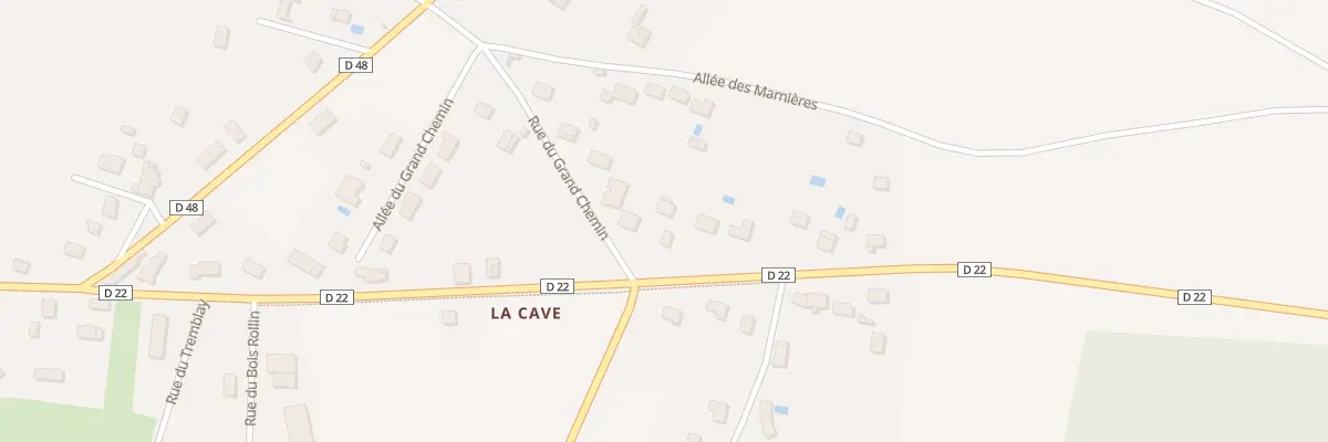 Plan du 35 Rue de la Cave à Lindry
