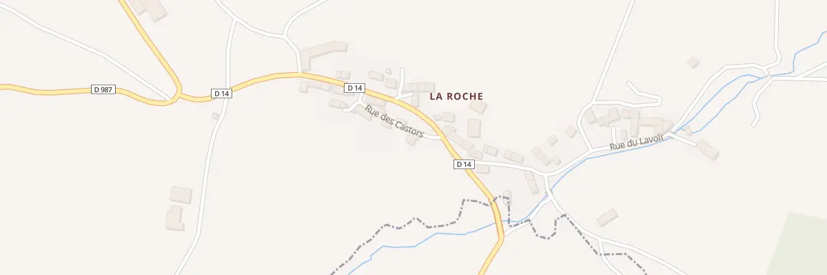 Plan du 5132 La Roche à Lajo