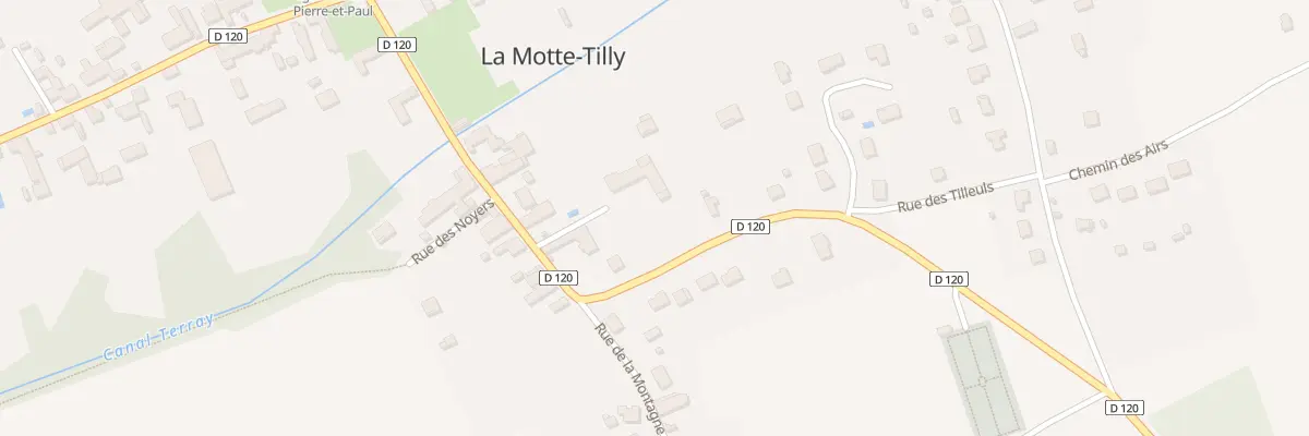 Plan du 15 Rue de la Croix des Champs à La Motte-Tilly