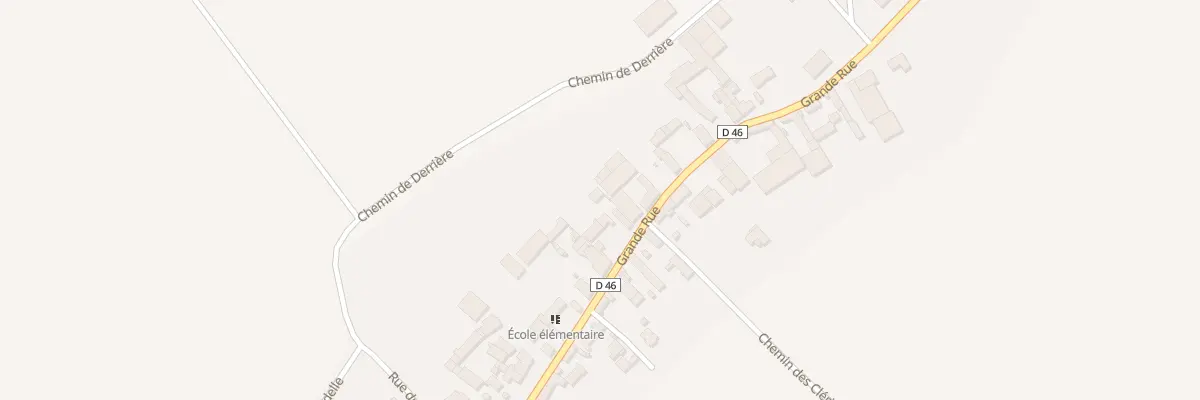 Plan du 18 Gr Grande Rue aux Clérimois