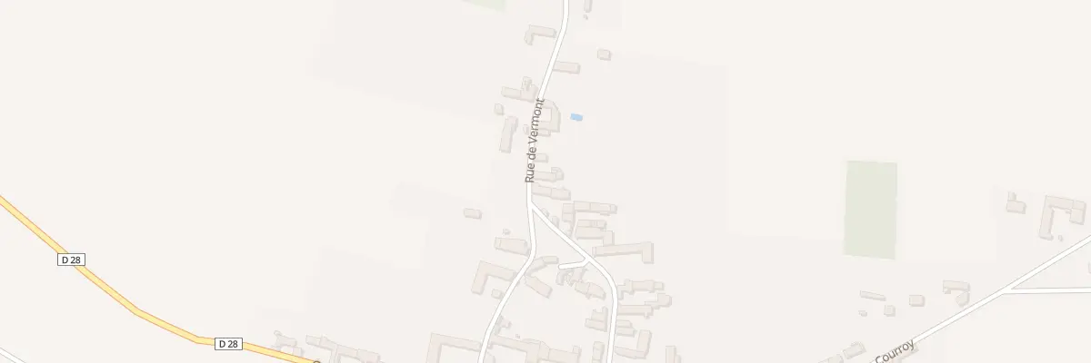 Plan du 28 Rue de Vermont à La Postolle