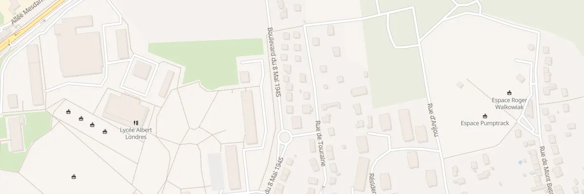 Plan du 31 Bd du 8 Mai 1945 à Cusset