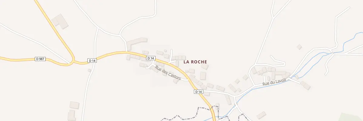 Plan du 5066 La Roche à Lajo