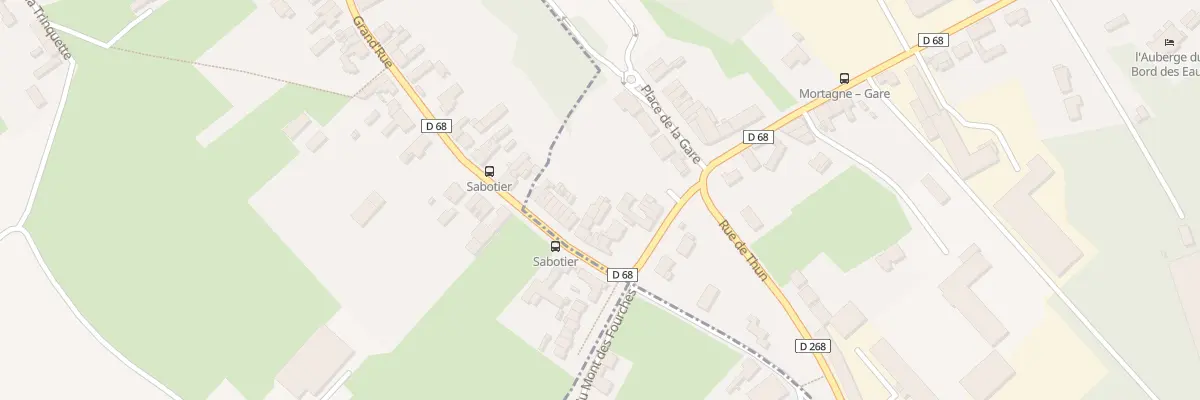 Plan du 20B Rue de Maulde à Mortagne-du-Nord
