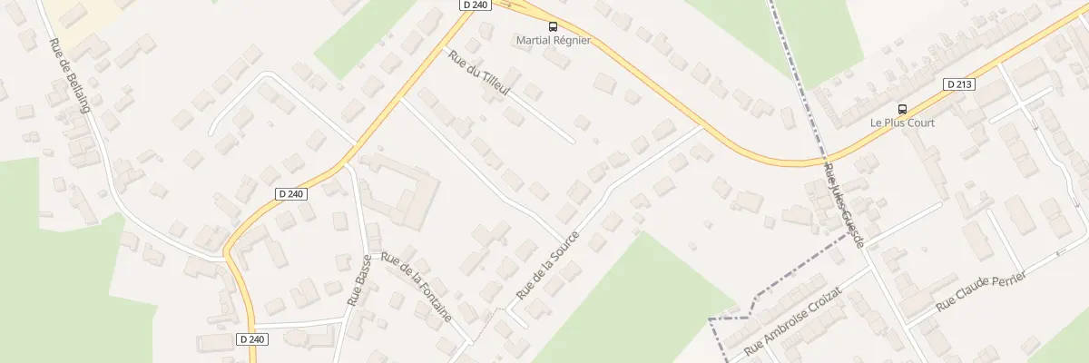 Plan du 14 Rue du Vivier à Oisy