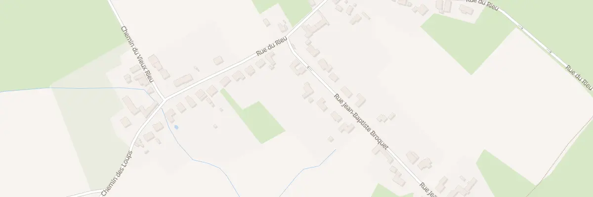 Plan du 1171 Rue Jean Baptiste Broquet à Thun-Saint-Amand