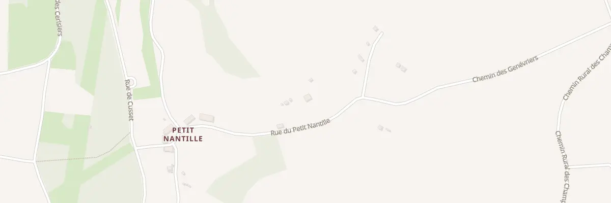 Plan du 11 Rue du Petit Nantille à Creuzier-le-Vieux
