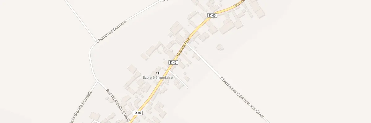 Plan du 31 Gr Grande Rue aux Clérimois