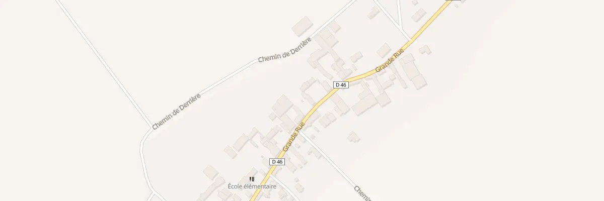 Plan du 14 Gr Grande Rue aux Clérimois