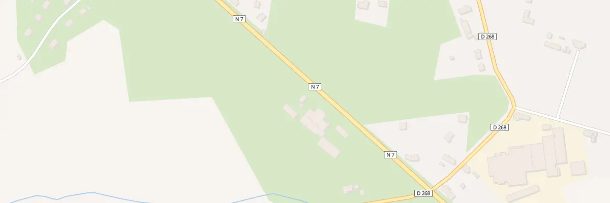 Plan du 6 Rte Nationale 7 à Rongères