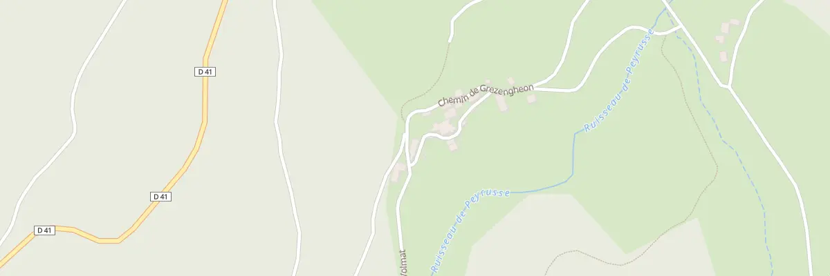 Plan du 5023 Croncette à Aubazat