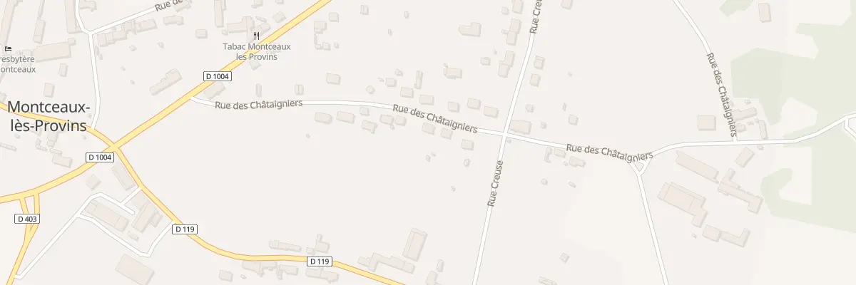 Plan du 14 Rue des Châtaigniers à Montceaux-lès-Provins