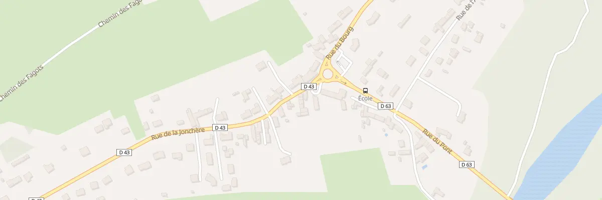 Plan du 3 Rue de la Jonchère à Limons