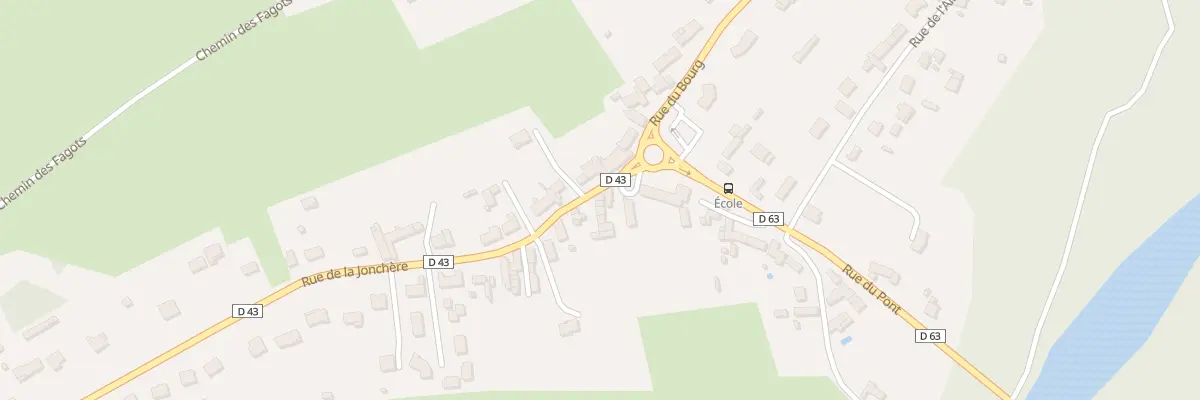Plan du 1 Rue de la Jonchère à Limons