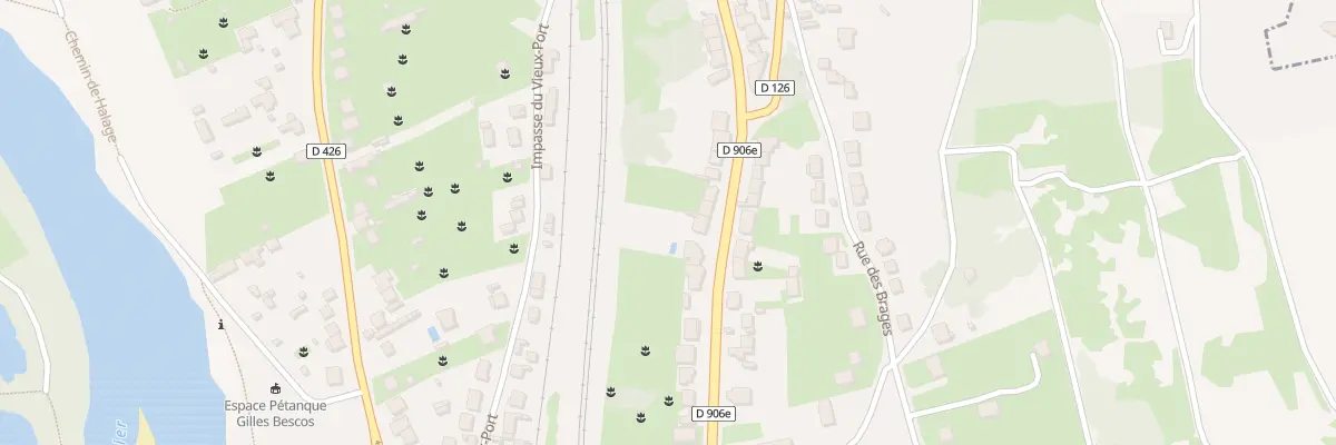 Plan du 67 Av de Vichy à Abrest