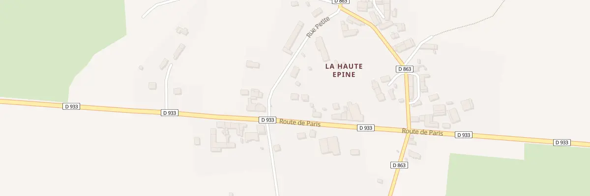 Plan du 30 Rue Petite à L’Épine-aux-Bois