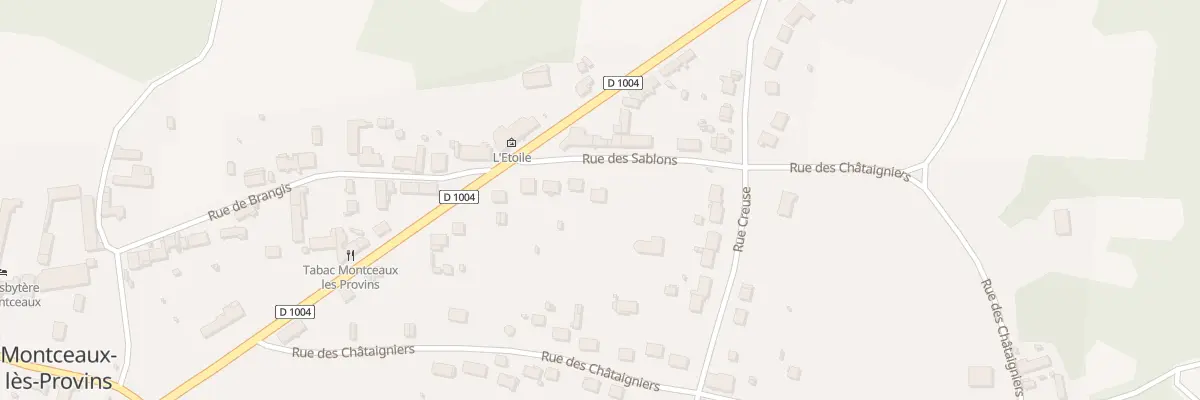 Plan du 8 Rue des Sablons à Montceaux-lès-Provins