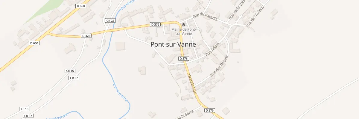 Plan du 2 Rue Jules Chastelain à Pont-sur-Vanne