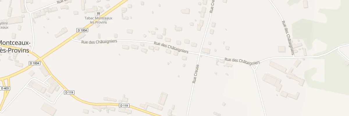 Plan du 16 Rue des Châtaigniers à Montceaux-lès-Provins