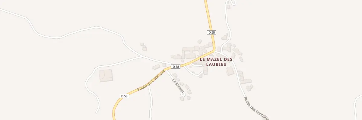 Plan du 5 Rte du Couchant aux Laubies