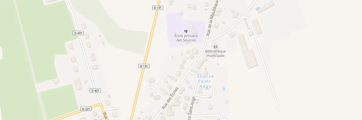 Plan du 25 Rue des Ecoles à Hauterive