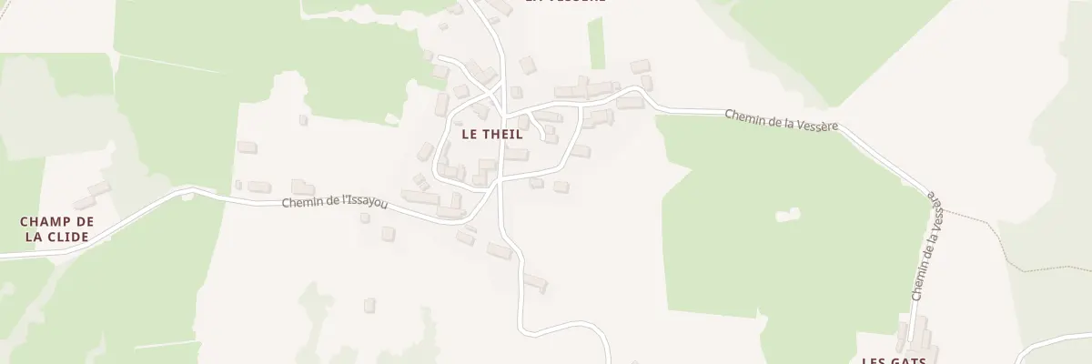 Plan du 95 Le Theil à Saint-Jean-des-Ollières