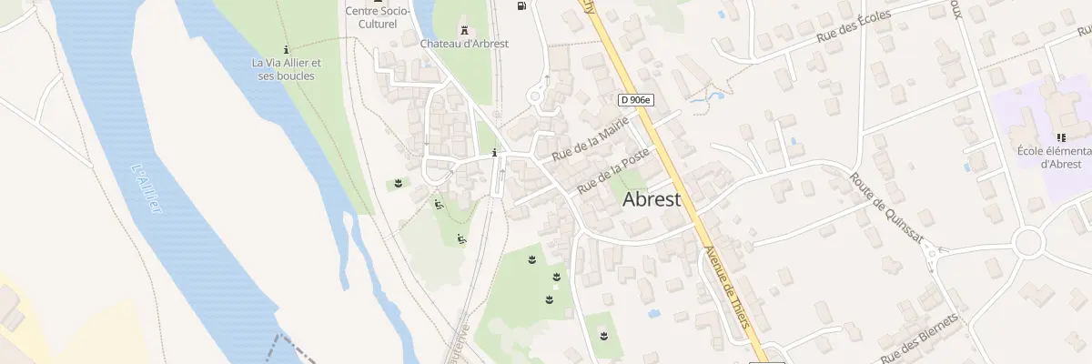 Plan du 33 Rue de la Liberté à Abrest