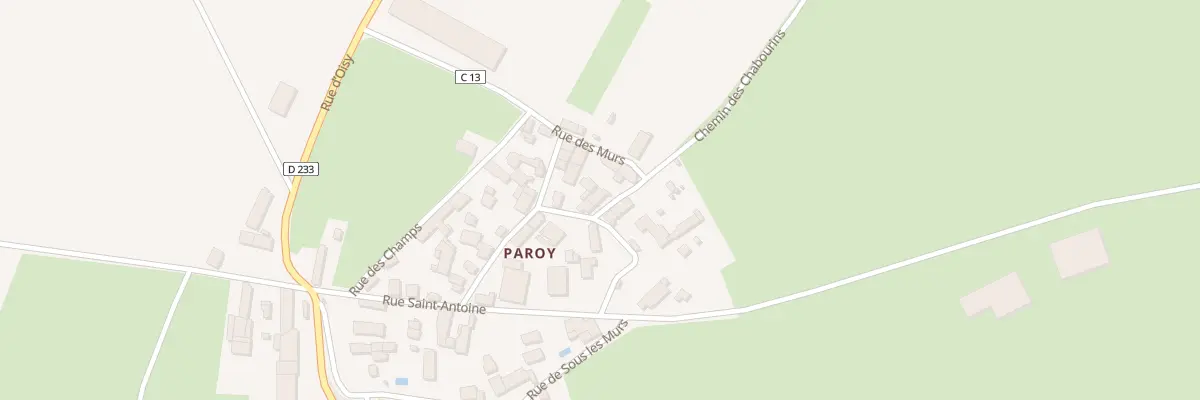 Plan du 10 Rue des Murs à Oisy