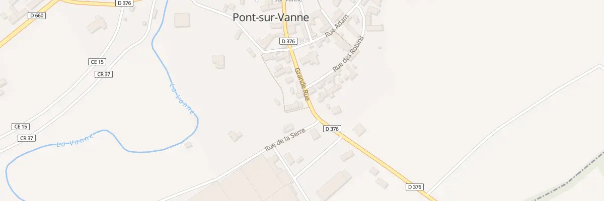 Plan du 22 Grande Rue à Pont-sur-Vanne