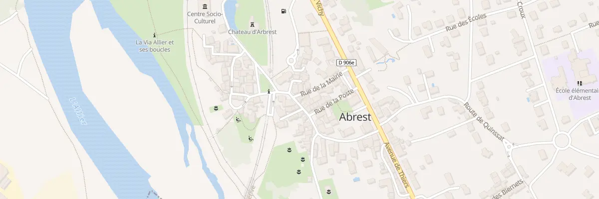 Plan du 24 Rue de la Liberté à Abrest
