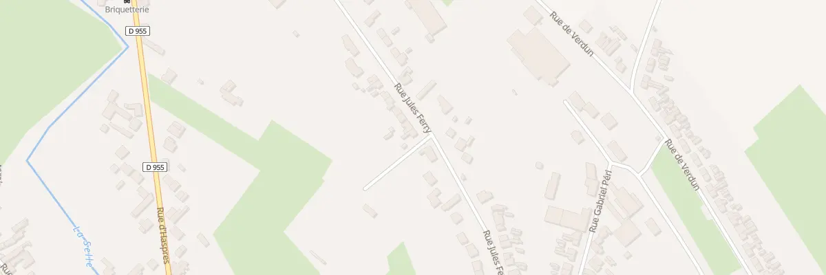 Plan du 23 Rue Jules Ferry à Saulzoir